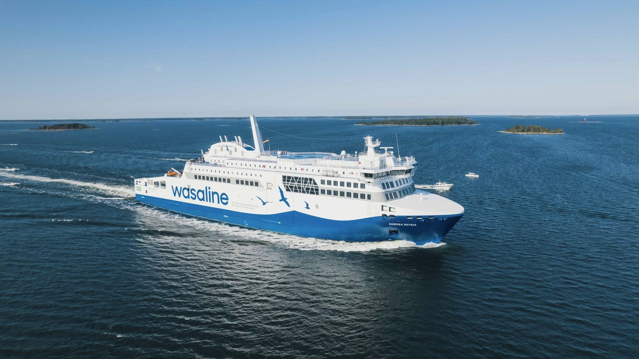 Wasaline Cargo – the fastest route across the Gulf of Bothnia!