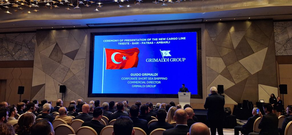 A new RoRo service between Italy and Türkiye.
