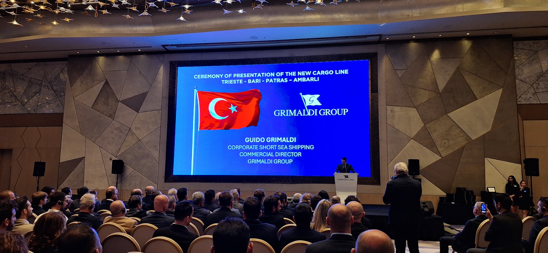 A new RoRo service between Italy and Türkiye.